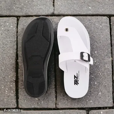 Comfortable Black PU Flip Flop for men-thumb4