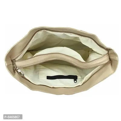 Elegant Beige PU Handbags For Women-thumb2