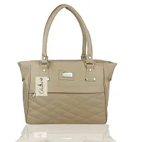 Elegant Beige PU Handbags For Women-thumb4