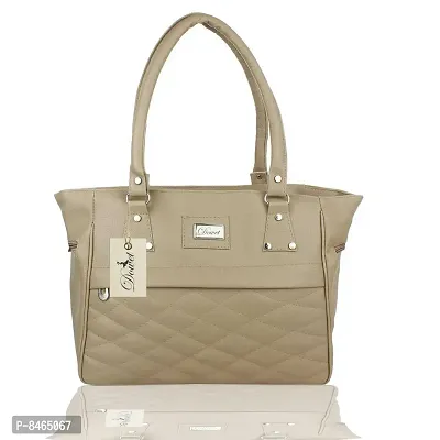 Elegant Beige PU Handbags For Women-thumb5