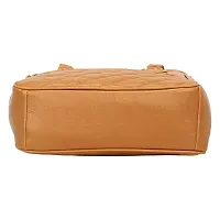 Elegant Brown PU Handbags For Women- Pack Of 2-thumb2