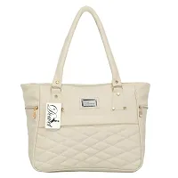 Elegant Grey PU Handbags For Women- Pack Of 2-thumb4
