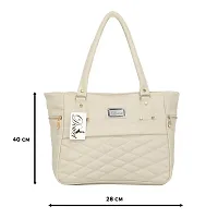 Elegant Grey PU Handbags For Women- Pack Of 2-thumb3