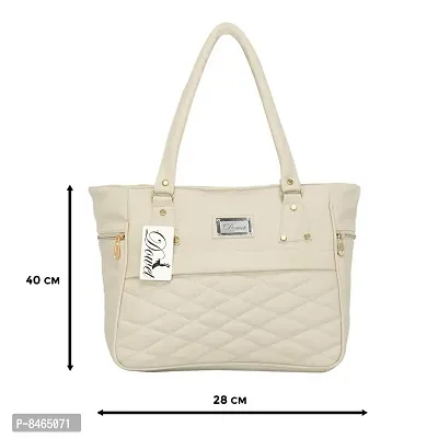 Elegant Grey PU Handbags For Women- Pack Of 2-thumb4
