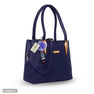 Elegant Blue PU Handbags For Women-thumb3