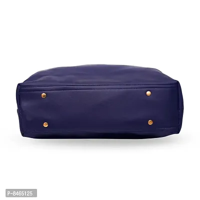 Elegant Blue PU Handbags For Women-thumb5