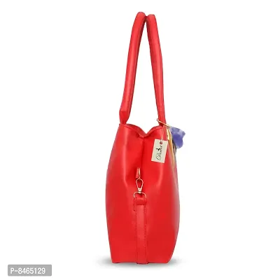 Elegant Red PU Handbags For Women-thumb3
