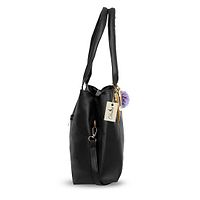 Elegant Black PU Handbags For Women-thumb3