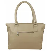 Stylish Beige PU  Handbags For Women-thumb4