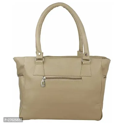 Stylish Beige PU  Handbags For Women-thumb5