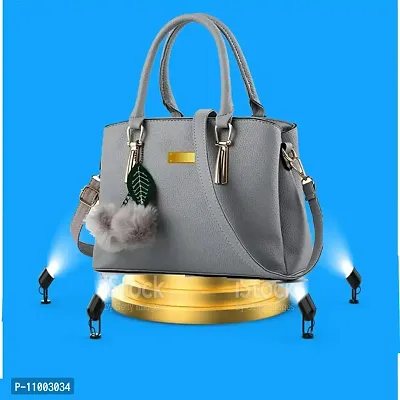 Women Grey shopper Shoulder Bag PACK OF 1-thumb0