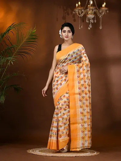 Classic Saree without Blouse piece