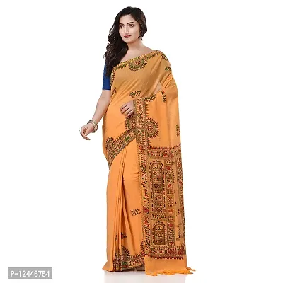 Stylish Fancy Cotton Saree With Blouse Piece For Women