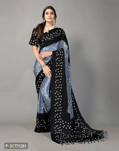 Stylish Saree with Blouse Piece for Women-thumb0