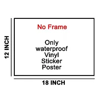 wallpics? Nagaland Map Waterproof Vinyl Sticker Poster || (12X18 inches) can1855-1-thumb1