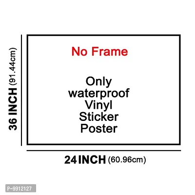 wallpics? Rajasthani Painting Waterproof Vinyl Sticker Poster || (24 inch X 18 inch) can3473-2-thumb2