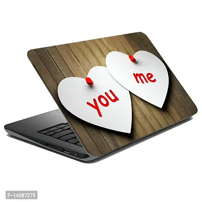 wallpics? Love Laptop Skin Fully Waterproof Vinyl Sticker for Dell | Hp | Toshiba | Acer | Asus and All Models (12X16inch) lap5217-thumb0