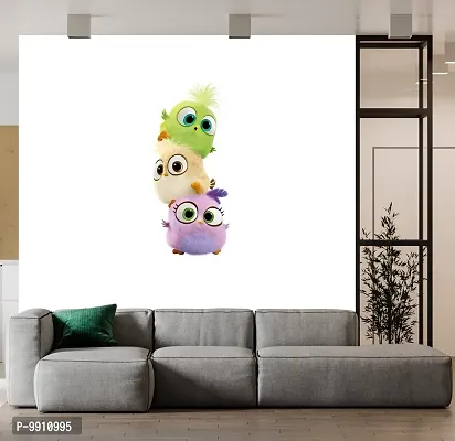 wallpics? Angry Bird Self Adhesive Decorative Wall Sticker || (60cm X 90cm) cut5533-3