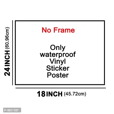 wallpics? Kuber Bhandari | Kuber ji Religious Waterproof Vinyl Sticker Poster || (24 inch X 36 inch) can3291-3-thumb2