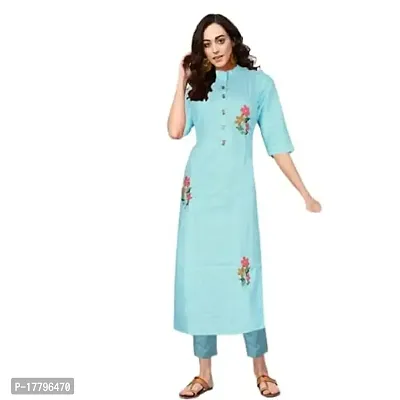 Cotton Kurti with Embroidery