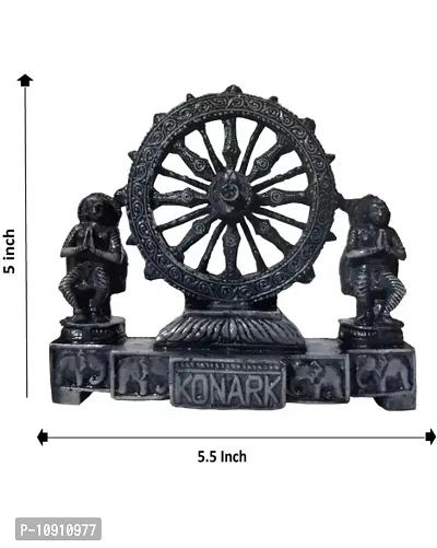 The Konark sun temple Konark chakra of 13x15 cm-thumb2