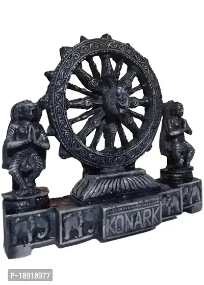 The Konark sun temple Konark chakra of 13x15 cm-thumb3