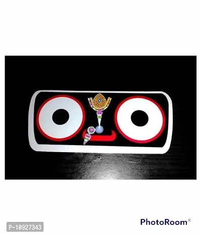 The lord Jagannath wall stickers of 10 cm of pack of 5