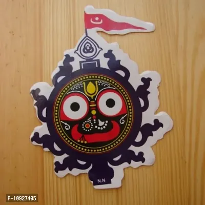 The lord Jagannath wall stickers of 15x15cm of pack of 5