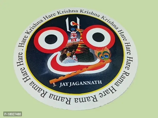 The lord Jagannath wall stickers of 15x15cm of pack of 5