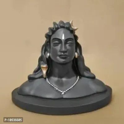 Adiyogi shiva statue for car dashboard,Pooja and gifting,Mahadev murti,idol,lord Adiyogi Shankara for home and office decoratiof size small 5x6 inches ,