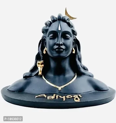 Adiyogi shiva statue for car dashboard,Pooja and gifting,Mahadev murti,idol,lord Adiyogi Shankara for home and office decoratiof size small 5x6 inches ,