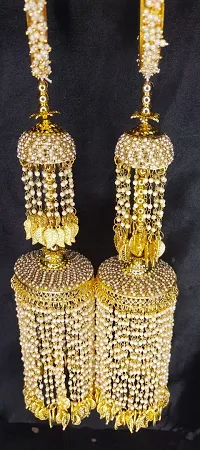 Bridal Kaleere Brass Gold-plated Wedding Kalira Set of 2-thumb2