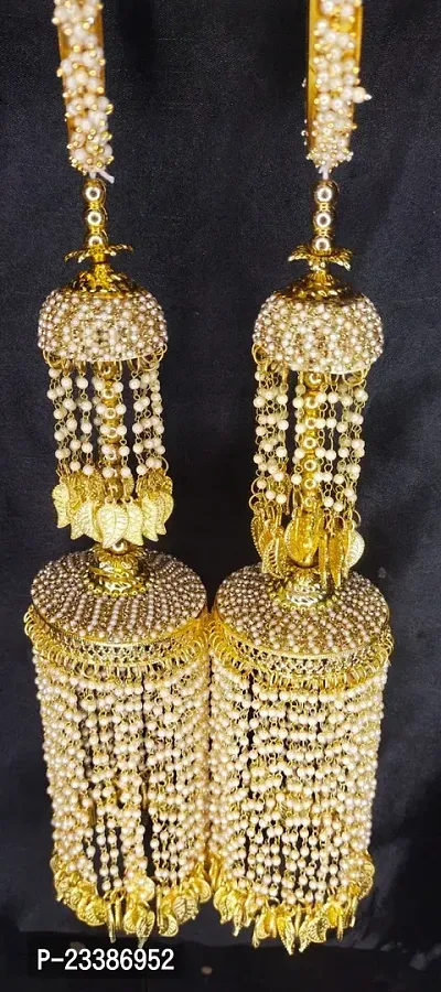 Bridal Kaleere Brass Gold-plated Wedding Kalira Set of 2-thumb3