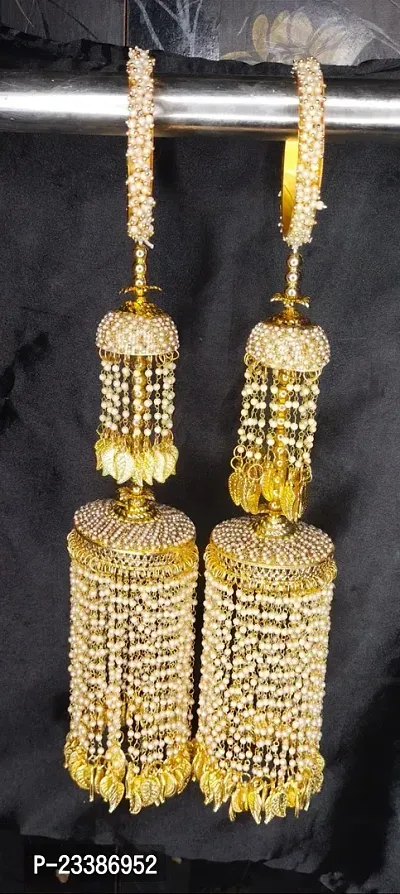 Bridal Kaleere Brass Gold-plated Wedding Kalira Set of 2-thumb2