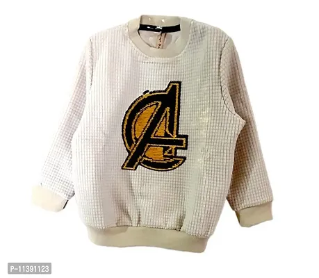 Sweatshirt with Sequence work for Girls and Boys for Winter 2 years 3 years 5years 6 years 7 8 years-thumb0