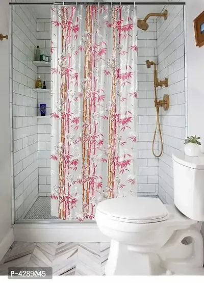 Premium PVC Floral Printed Curtains-thumb0