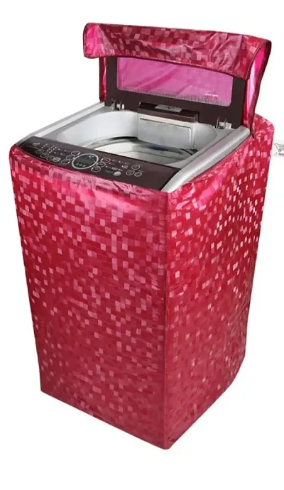 Premium PVC Printed Washing Machine Cover