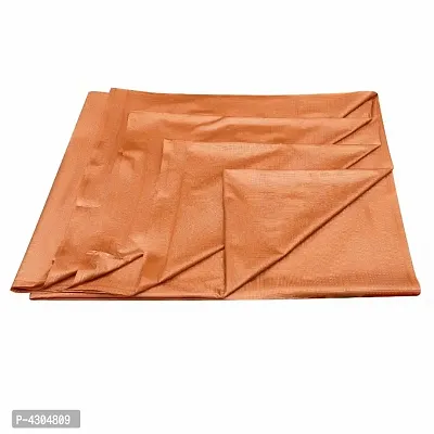 PVC Waterproof Baby Bed Sheet Protector/Mattress Protector (Size: 6X6.5 Feet, Color : Brown)-thumb2