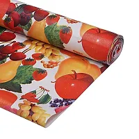 PVC Wardrobe Kitchen Drawer Shelf Mat 10 Meter Roll (Multicolor)-thumb2