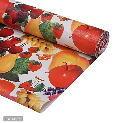 PVC Wardrobe Kitchen Drawer Shelf Mat 10 Meter Roll (Multicolor)-thumb3