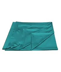 PVC (Polyvinyl Chloride) Waterproof Bed Sheet / Plastic Sheet/ Mattress Protector for Baby and Adult - Double Bed Size 6.5 x 6 feet (Green)-thumb1