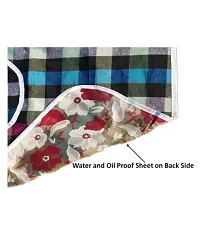 Cotton Waterproof Kitchen Apron with Front Pocket Set of 2 Pcs Assorted Colors-thumb1