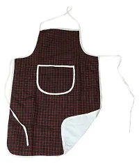 Cotton 3 Piece Kitchen Apron with Front Pocket Set - Multicolour-thumb2