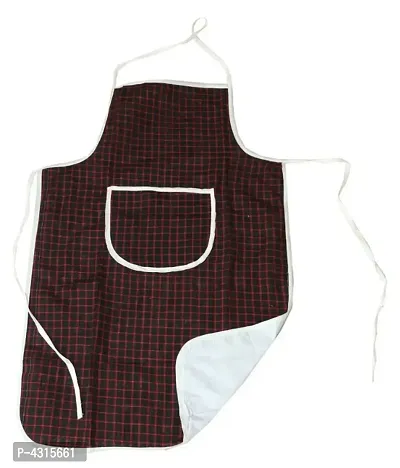 Cotton 3 Piece Kitchen Apron with Front Pocket Set - Multicolour-thumb3