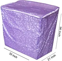 Semi-Automatic Washing Machine Cover  (Purple)-thumb3