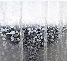 PVC Polka Dots Shower Curtain, 54 X 84 Inches, Transparent-thumb3