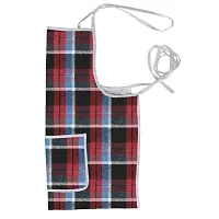 Waterproof Cotton Kitchen Apron with Front Pocket Set of 2-thumb2