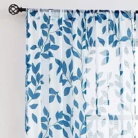 Set of 1 PVC Printed Designer Curtains (Width-54Inches X Height-84Inches) 7ft-thumb1