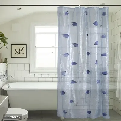 Set of 2 PVC Printed Designer Curtains (Width-54Inches X Height-84Inches) 7ft COLOR AND DESIGN AS PER AVAILABLE-thumb0