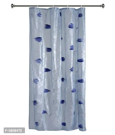 Set of 2 PVC Printed Designer Curtains (Width-54Inches X Height-84Inches) 7ft COLOR AND DESIGN AS PER AVAILABLE-thumb2